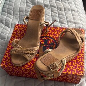 Tory Burch Tan Sandals